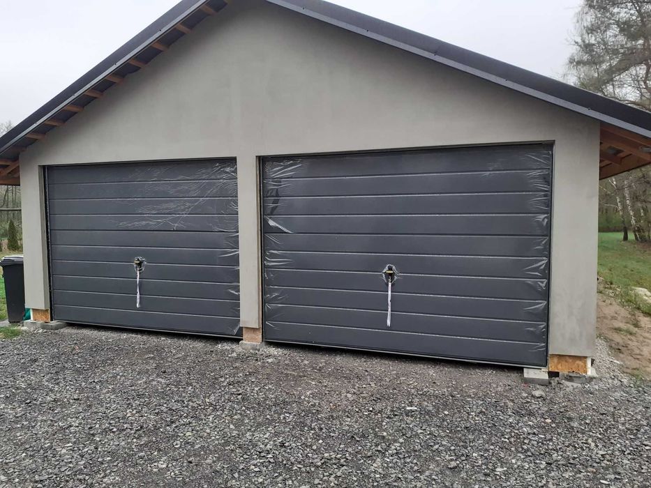 bramy garażowe uchylne, dwuskrzydłowe PRODUCENT