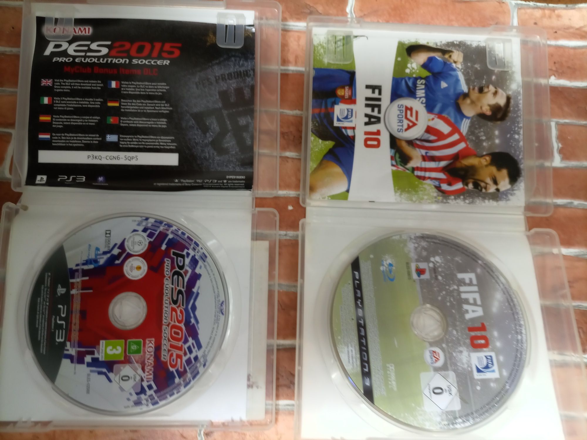 Jogos futebol PS3 5 euros cada