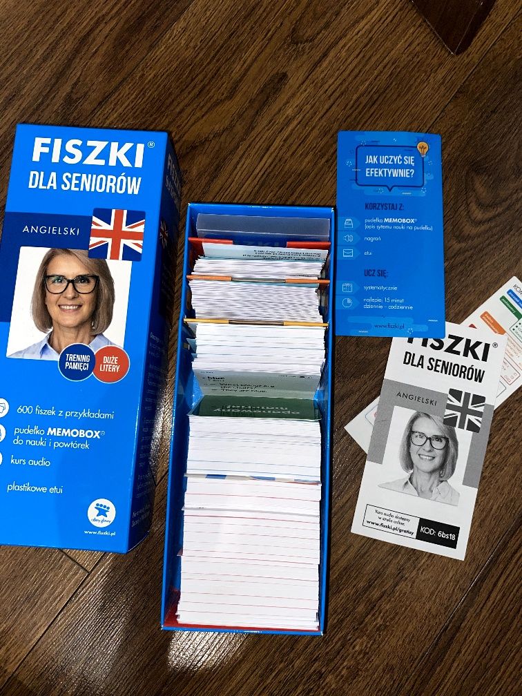 Fiszki dla seniorow - j.angielski