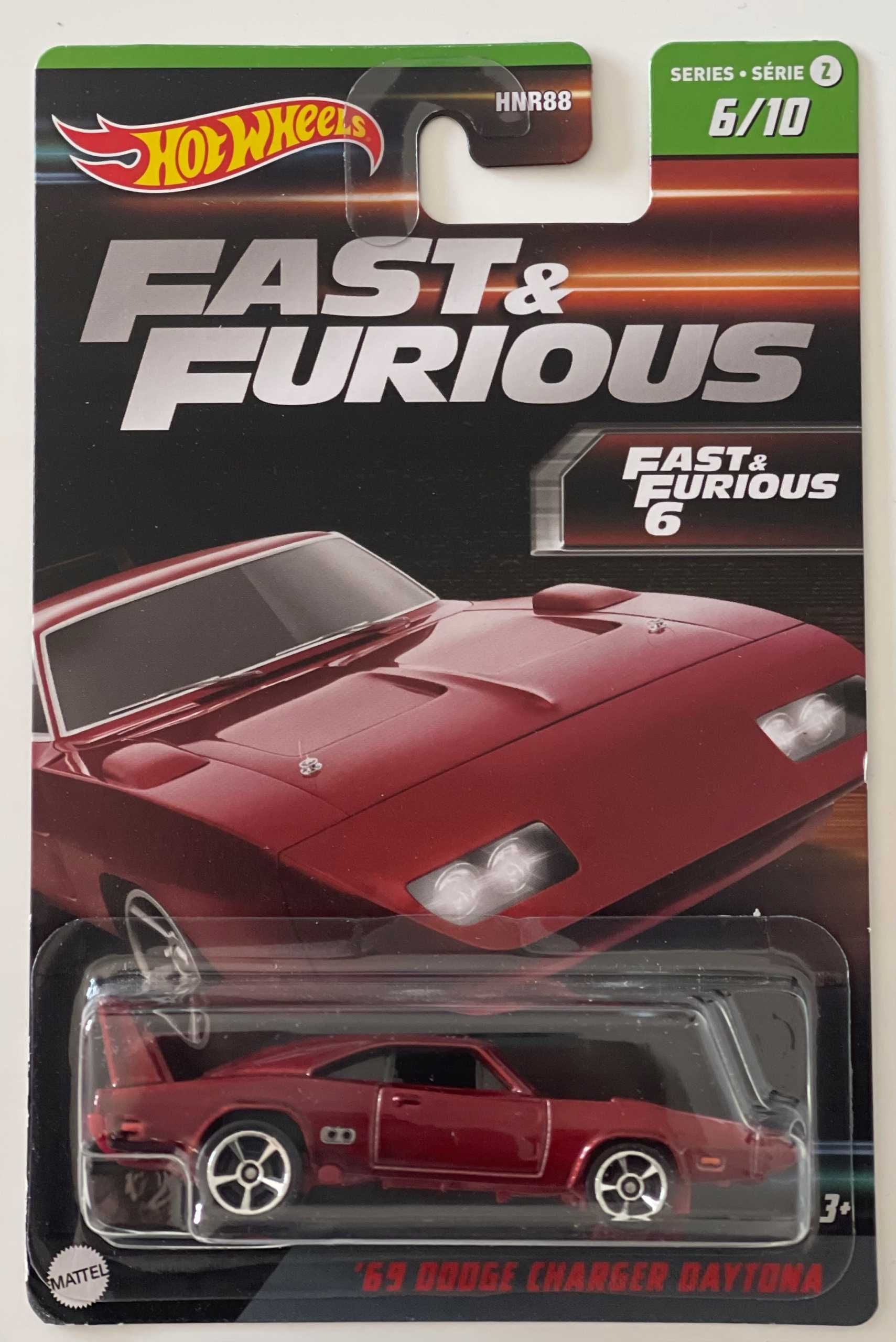 Hot Wheels '69 Dodge Charger Daytona z filmu Fast & Furious 6