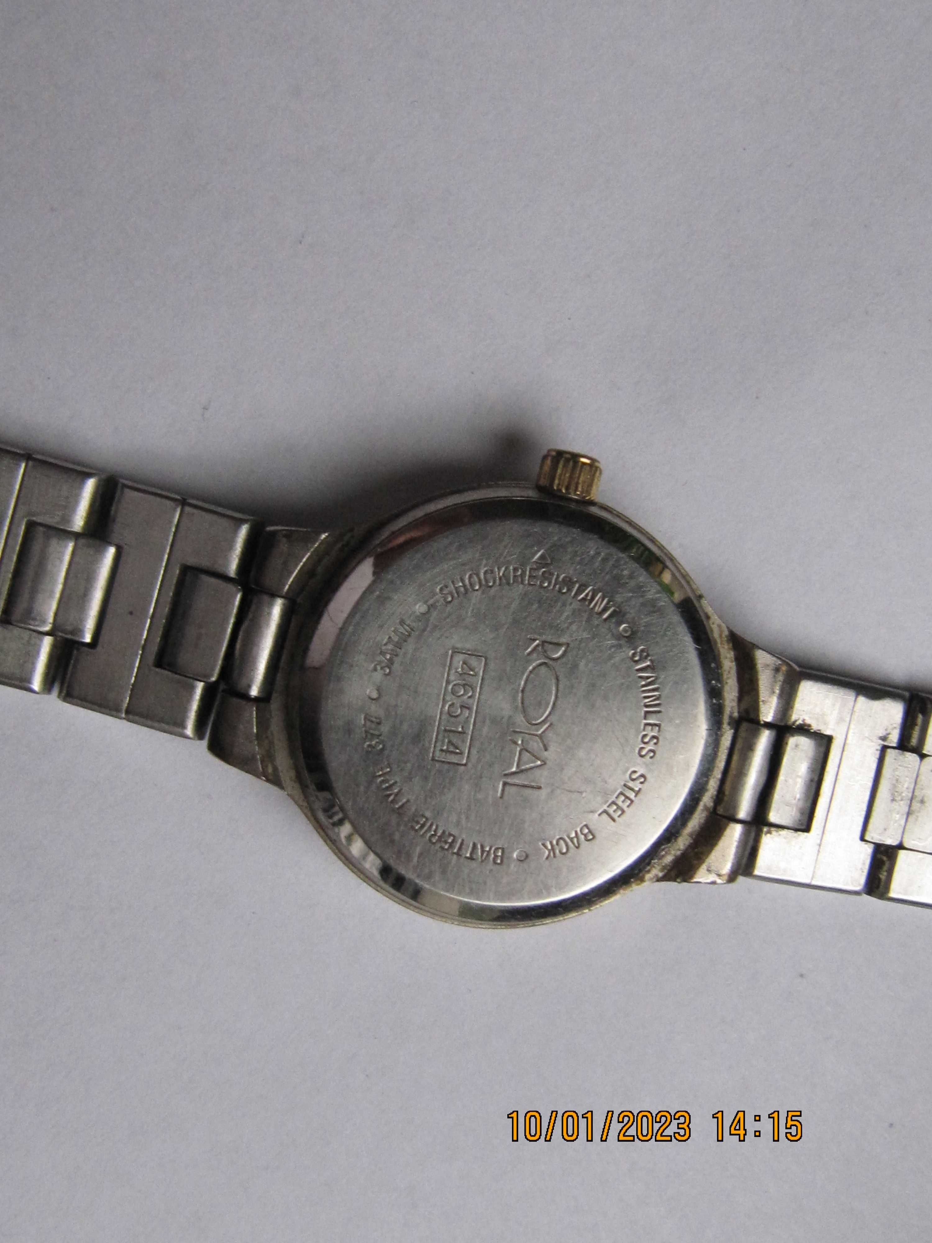 Royal quartz japoński zegarek damski