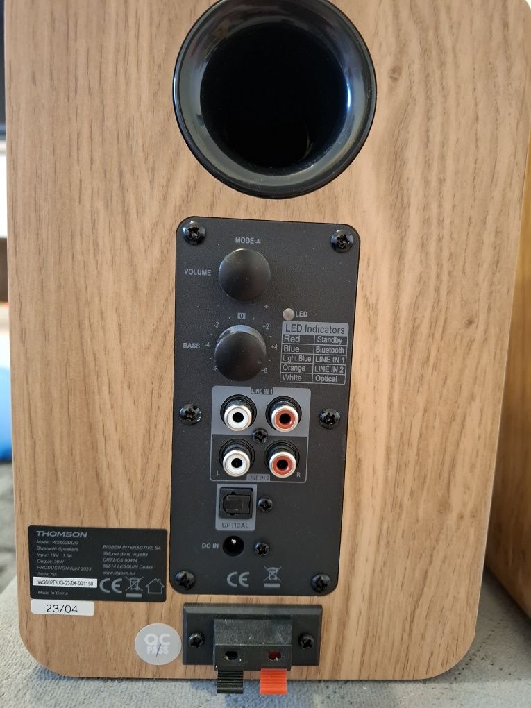 Thomson WS602DUO zestaw aktywnych głośników STEREO HiFi z Bluetooth 5