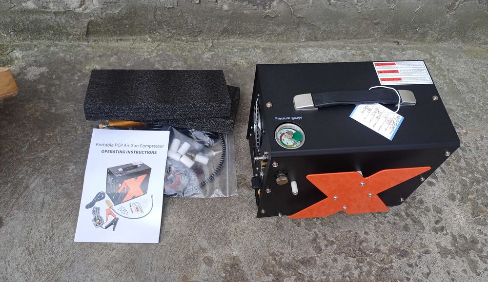 Компресор PCP для заправки псп гвинтівок балонів резервуарів 300 бар