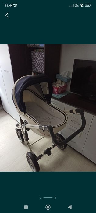 Wózek Anex Sport + spacerówka i akcesoria
