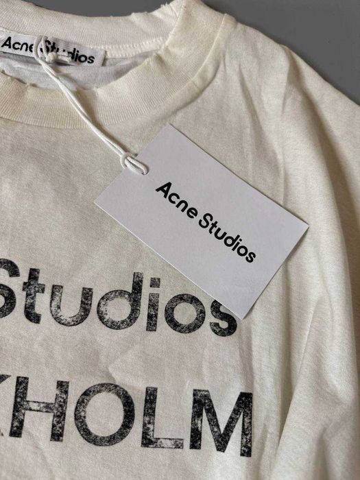 футболка acne studios акне