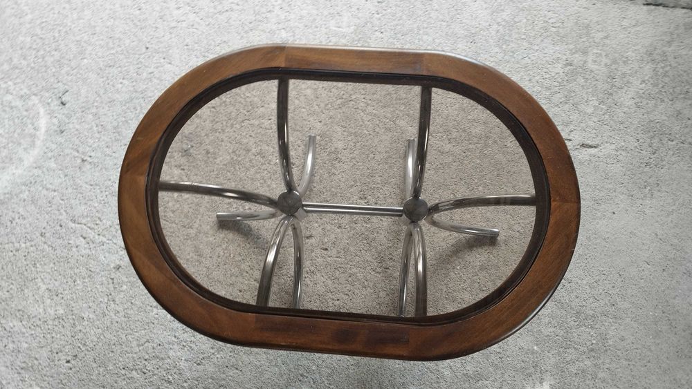 Mesa sala oval antiga