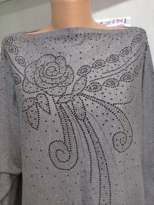 Кашемірова кофта-туніка