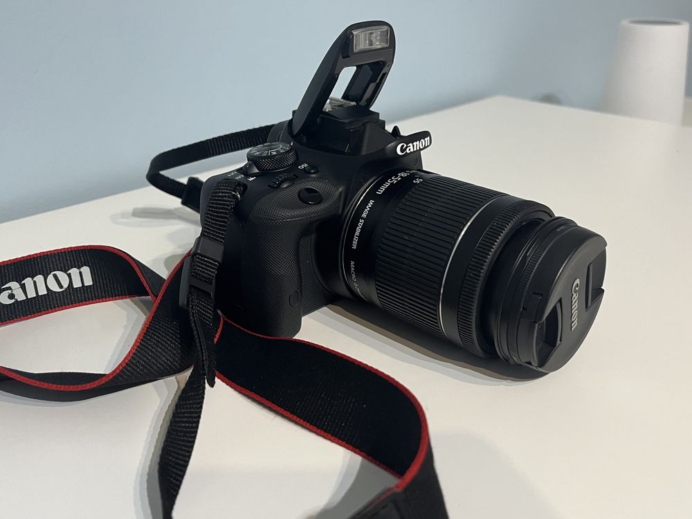 Canon EOS 100D + 18-55 IS STM (bardzo dobry+)