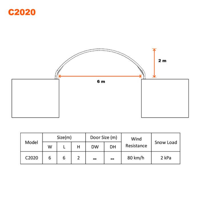 Dach kontener morski namiot zadaszenie budowlany kontenery 6x6 wiata