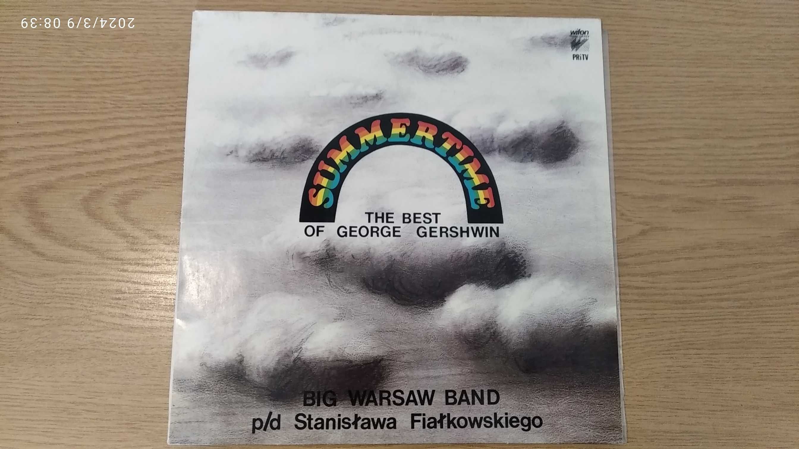 Winyl Summertime The Best Of George Gershwin Big Warsaw Band NM