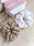 Gumka scrunchie do włosów handmade