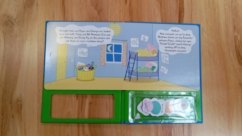 Peppa Pig - Marvellous Magnet Book, świnka Peppa książka z magnesami