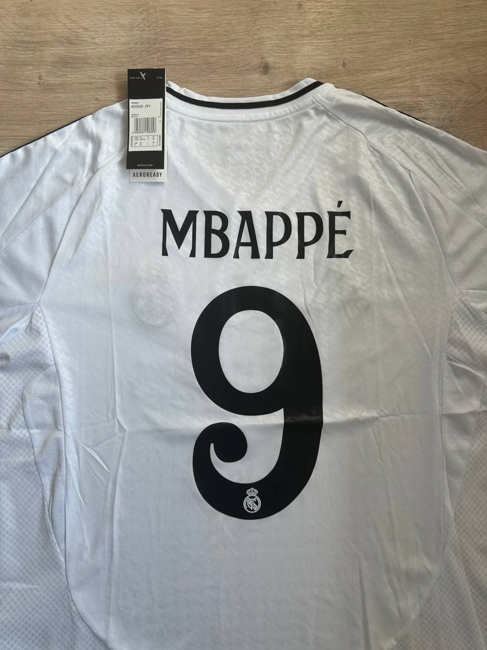 Koszulka piłkarska FC Real Madryt z nazwiskiem Mbappe