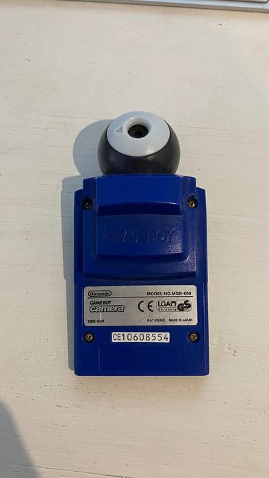 Game boy camera  da Nintendo de 1998