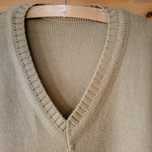 Sweter męski w serek