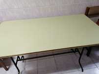 Mesa de cozinha retangular 130x70