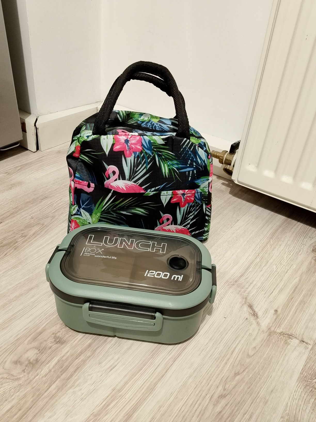 Zestaw Torba termiczna + Lunch Box (nowe)