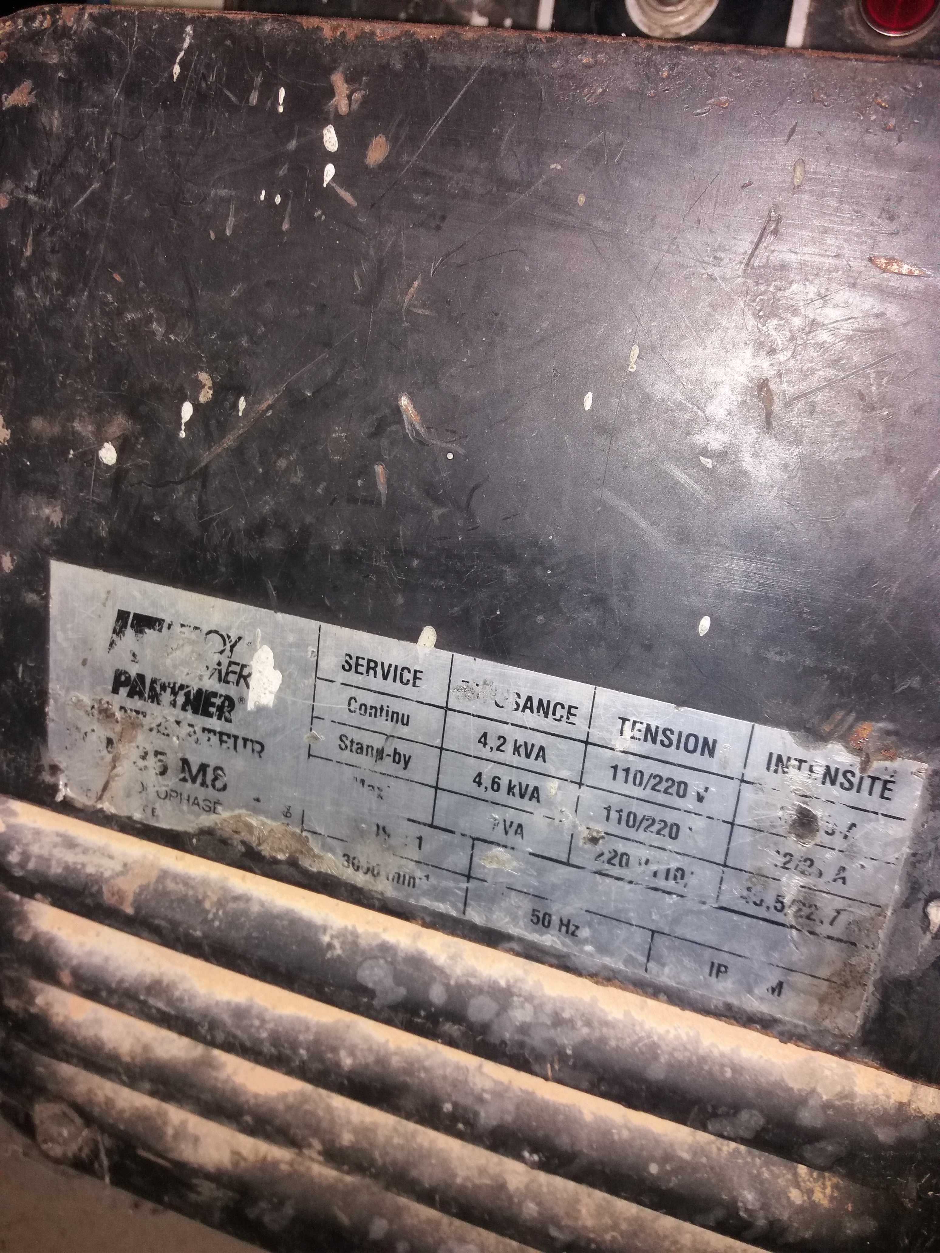 Agregat prądotwórczy 4,6kV