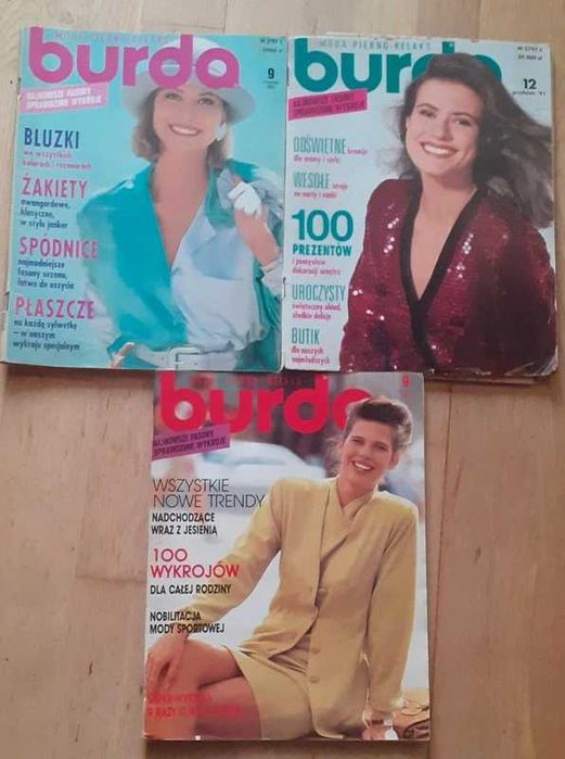 Stare czasopisma Burda