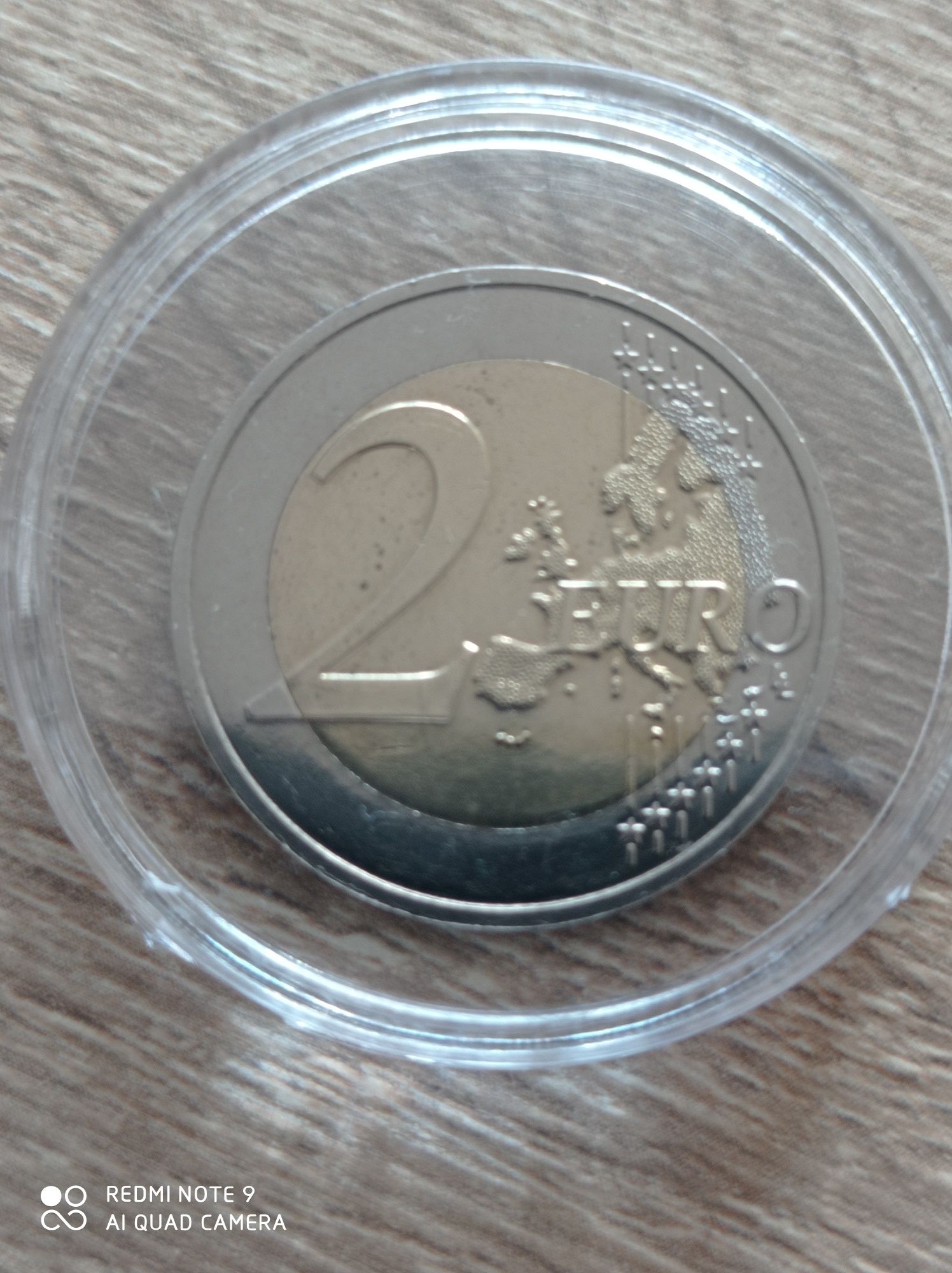 Moneta 2 euro w bardzo dobrym stanie