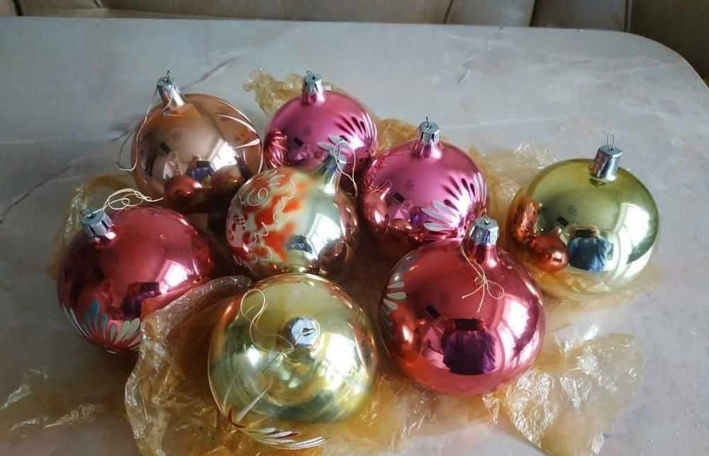Игрушки елочные,родом из СССР