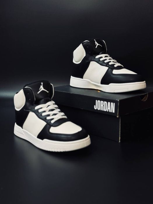 СКИДКА!!! кроссовки женские Найк Джордан/ кеды зимние Nike Jordan кожа