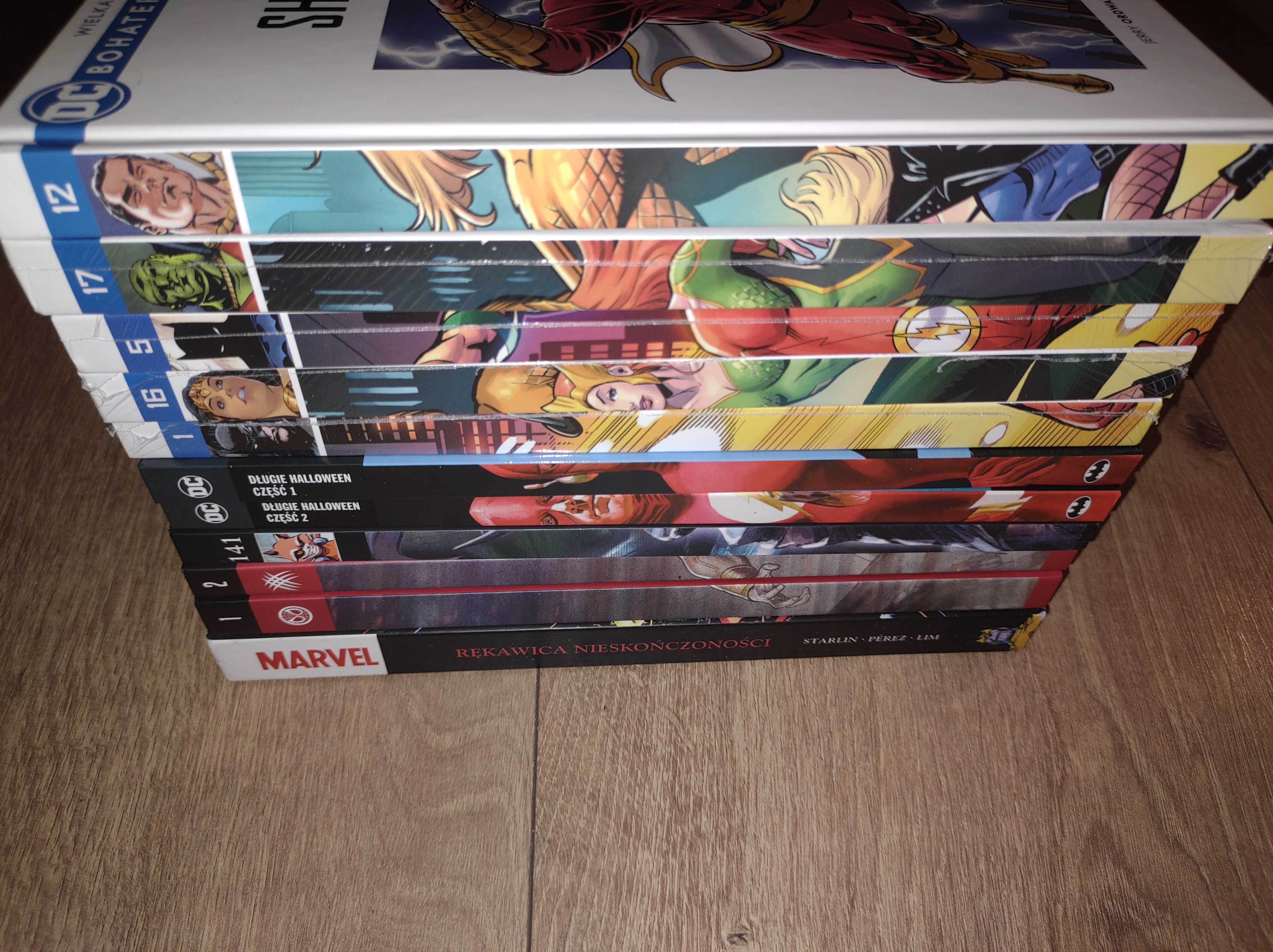 Marvel DC Batman Spiderman bohaterowie Epic itp kolekcja Komiksy