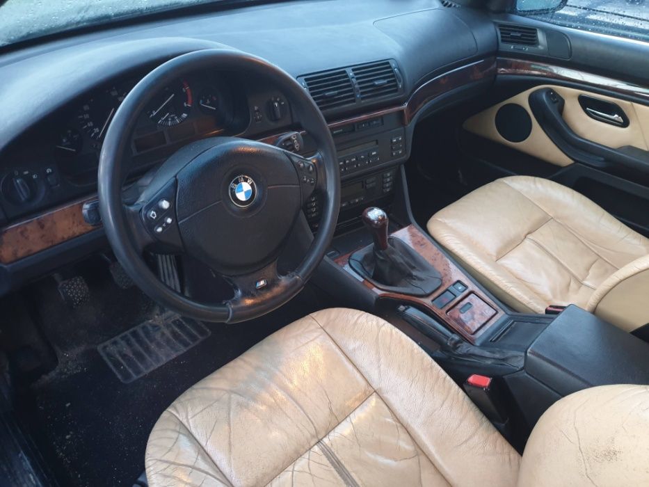 Części BMW E39 520d 2.0d M47 136KM Cała na części Orientblau