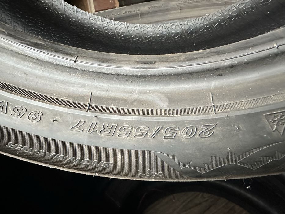 Opony zimowe 205/55 R17 2024r 7mm