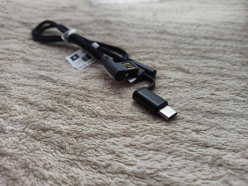 Kabel z różnymi końcówkami kabel do telefonu iOS Android