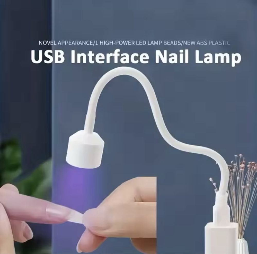 Уф ліхтарик лампа для нігтів ,база, топ, тіпси sunuv лампи є з usb