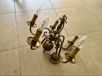 Candeeiro de tecto de 5 lampadas