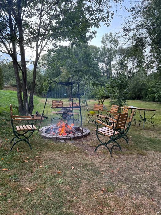 Meble ogrodowe składane.