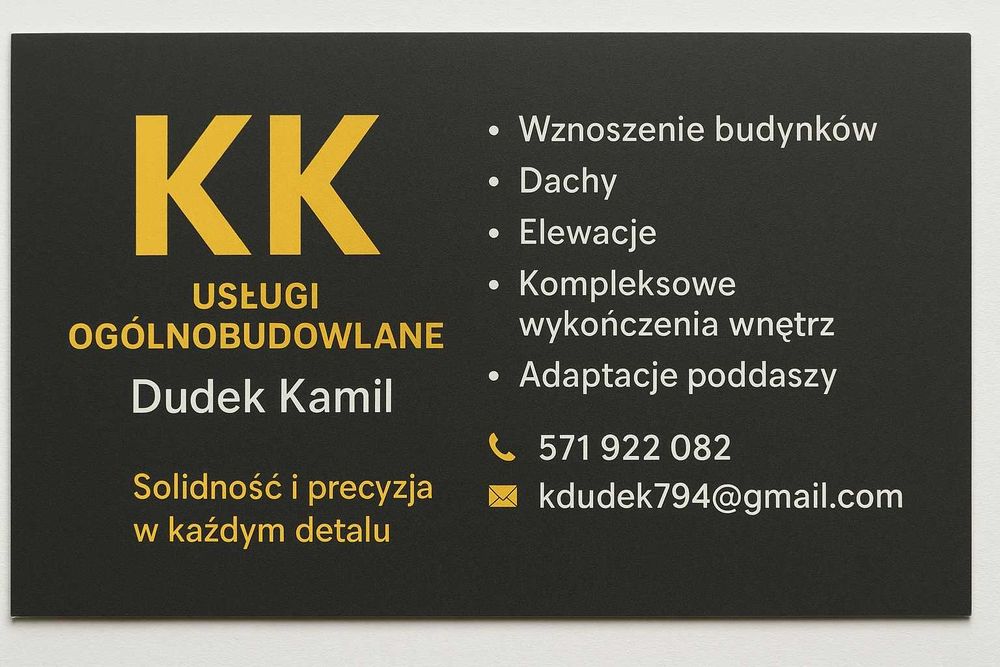 Usługi budowlane