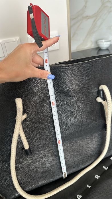 Сумка шопер велика шкіряна