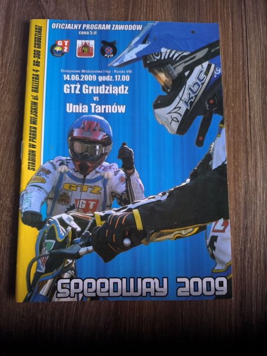 Program zawodów żużlowych DM I ligi