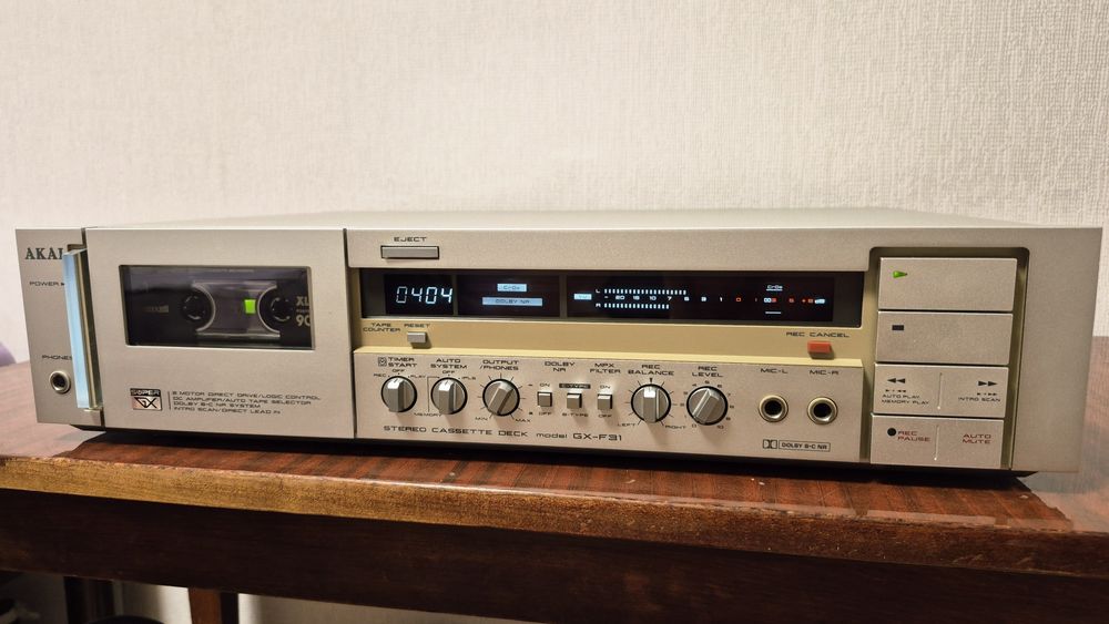 Кассетная дека AKAI GX-F31 / Cassette Tape Deck AKAI GX-F31