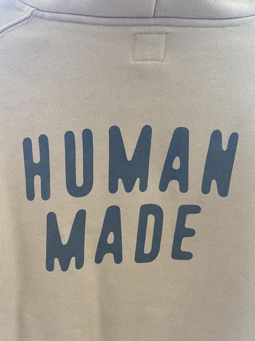 Зип худи Human Made beige
