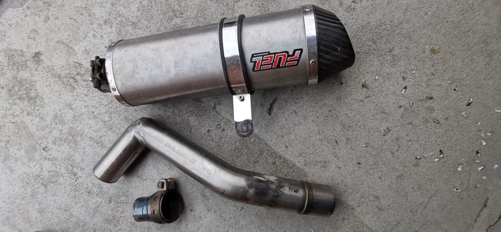 Yamaha raptor 700 tłumik wydech przelot końcowy
