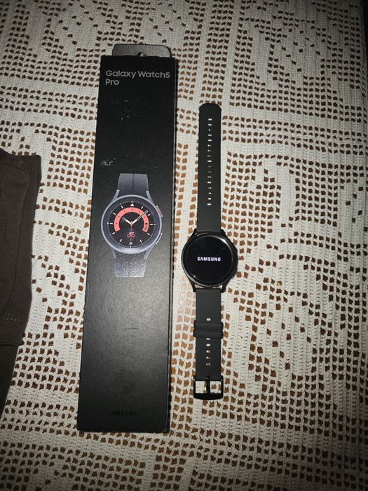 Samsung Galaxy Watch 5 Pro - Preto - Como Novo