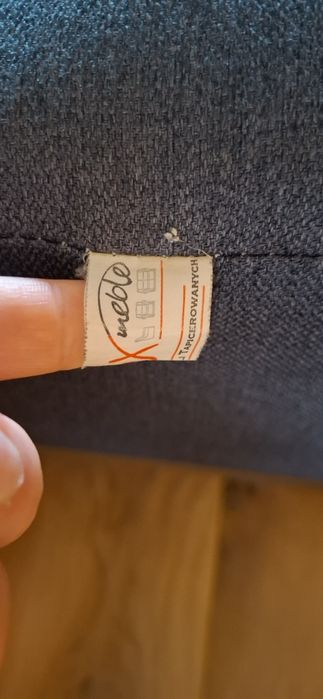 Kanapa rozkładana PRADO BB 170X200cm marki Hawex granatowa