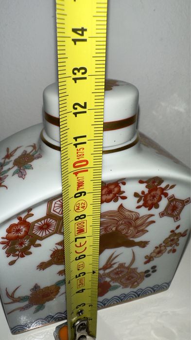 Vista Alegre frasco de cha samurai