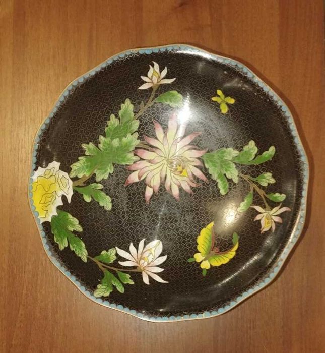 Ваза для фруктів, клуазоне, Китай, 60-ті роки ХХ ст.