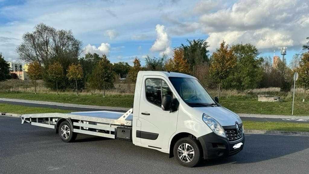 Wynajem Lawety Lubin Autolawety Renault Master Autolaweta laweta