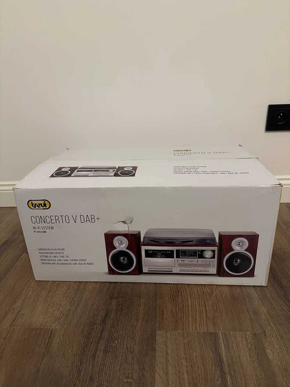 Gramofon trevi concerto v dab+ ty 1072