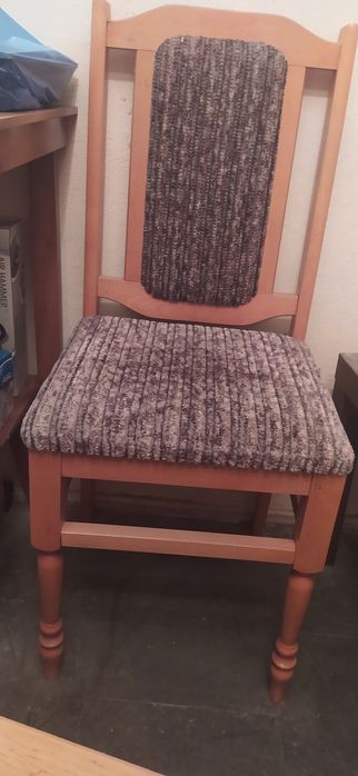 Krzesła tapicerowane - kpl. 4 szt