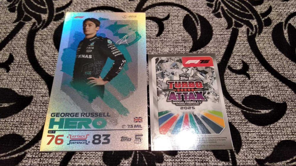 Колекційні картки Topps Turbo Attax 2025 Formula 1