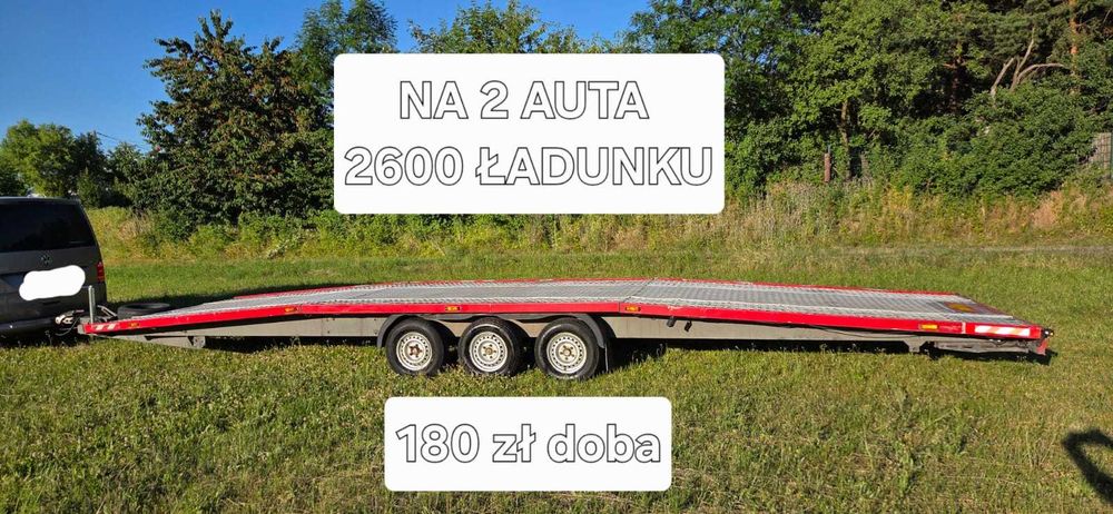 Wynajem Laweta Pod BUSA 6.5x2.3 3500 DMC LAWETY WIŚNIOWA Świdnica