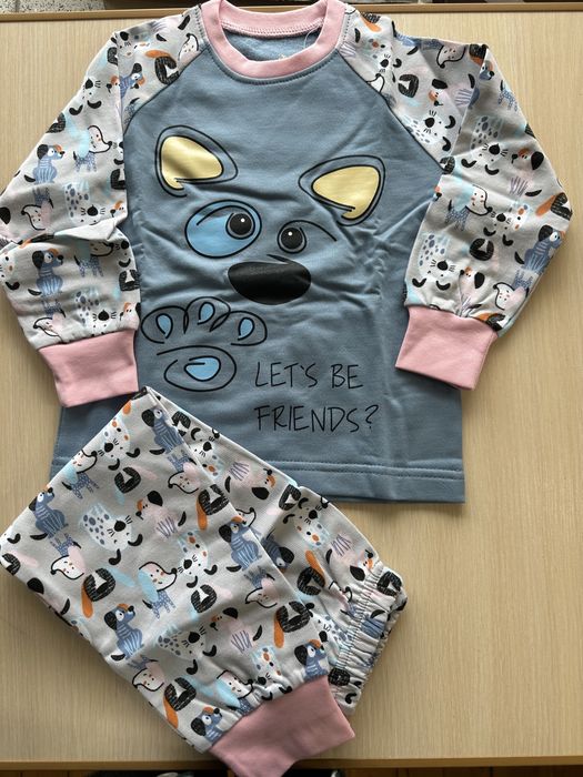 Дитяча піжама різних розмірів