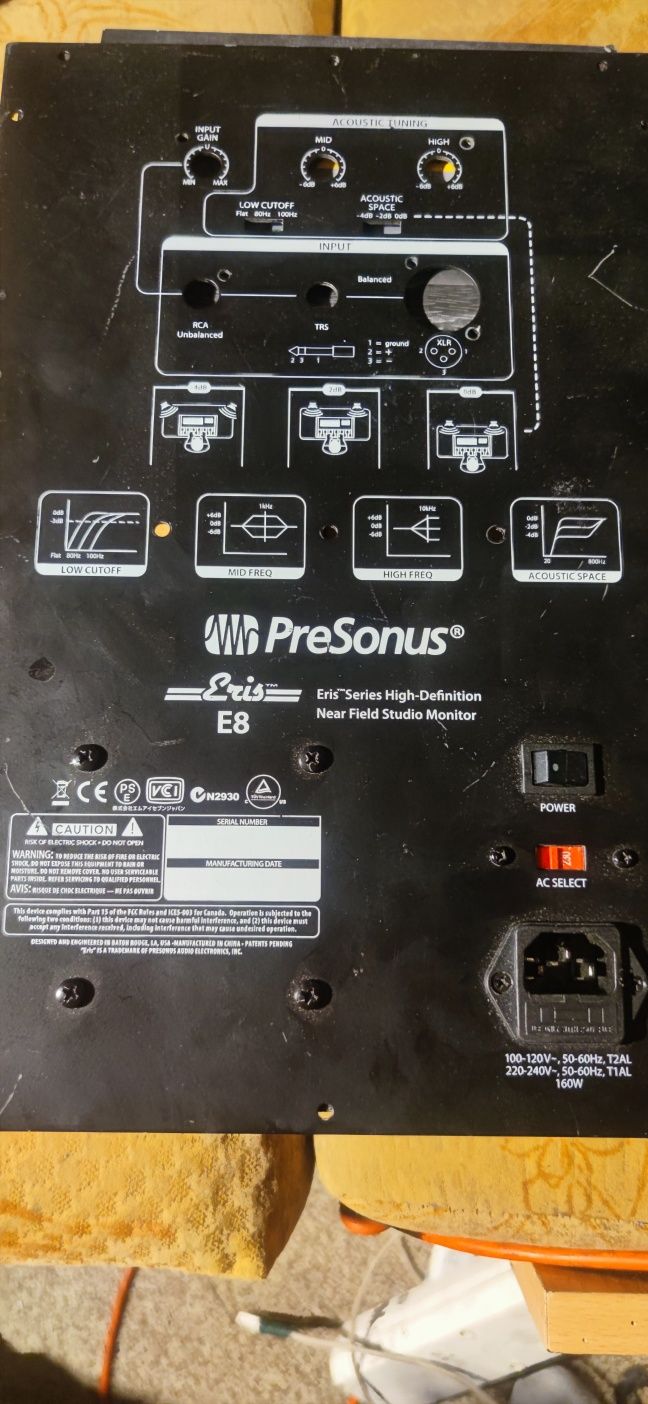Transformator presonus Eris e8